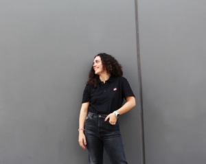 Polo Sabfoil Negro Talla L